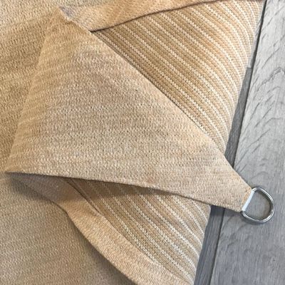 Voile d'ombrage 3 x 4 x 4 x 5 m trapèze 280g/m² - Haute densité résistante au vent - Tissu micro-aéré - Beige - Sunny Inch