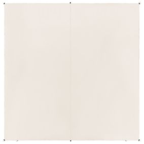 Voile d'ombrage 300 x 300 cm blanc cassé LUKKA