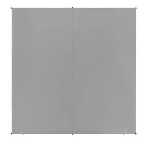 Voile d'ombrage 300 x 300 cm gris LUKKA