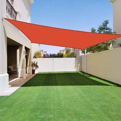 Voile d'ombrage 4 x 3 m imperméable 220g/m² Haute densité - Tissu déperlant - Terracotta épicé - Sunny Inch