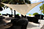 Voile d'ombrage Austral triangulaire 3,60 m de côté coloris sable Jardiline