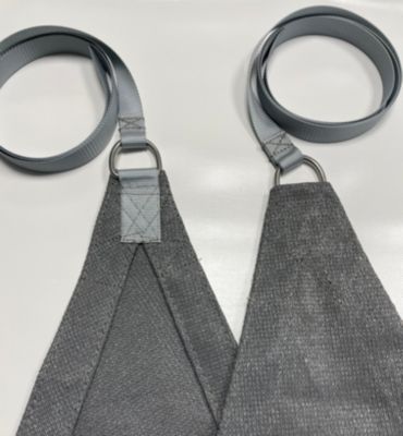 Voile d'ombrage carré 3,5 x 3,5 m - Tissu HDPE ajouré 340 g/m² coloris Gris foncé