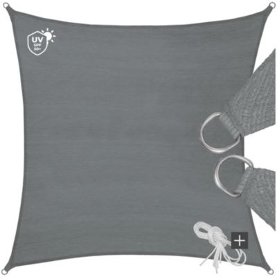 Voile d'ombrage carrée avec une protection UV 50+