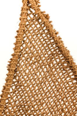 Voile d'ombrage extérieur triangulaire en coco 3,60 m