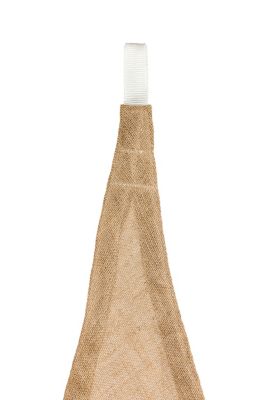 Voile d'ombrage extérieur triangulaire en toile de jute 3,60 m