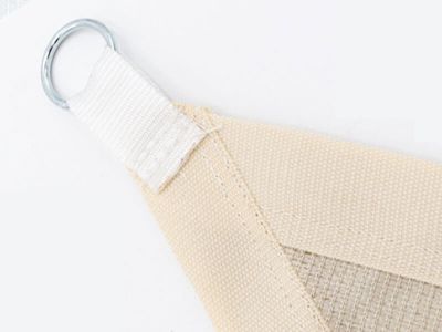 Voile d'ombrage - Gris foncé - Forme triangle - 185g/m² Gris foncé 3 x 3 x 4.2