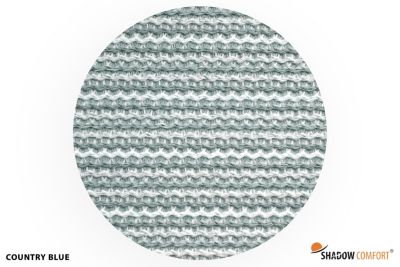 Voile d'ombrage perméable triangle équilatéral 3,00x3,00x3,00 m Shadow Comfort Country Blue