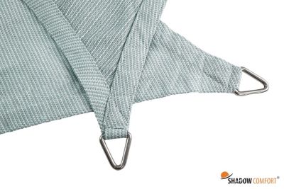 Voile d'ombrage perméable triangle équilatéral 3,00x3,00x3,00 m Shadow Comfort Country Blue