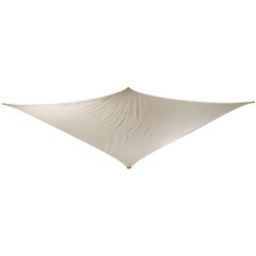 Voile d'ombrage rectangle Blooma blanc bright 360 cm