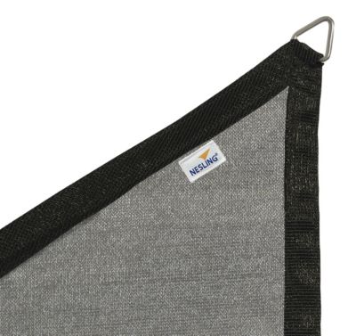 Voile d'ombrage rectangulaire 500 x 300 cm - Noir - Nesling