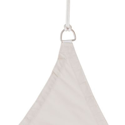 Voile d'ombrage rectangulaire Hesperide Curacao beige 3 x 2 m