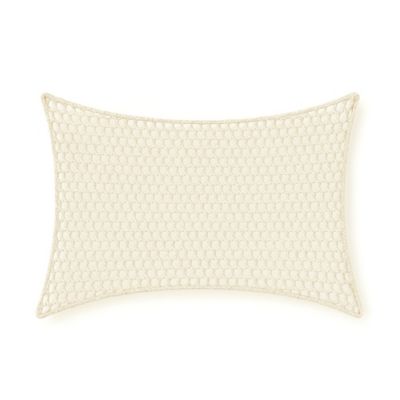 Voile d'ombrage rectangulaire macramé beige 2 m Jardiline