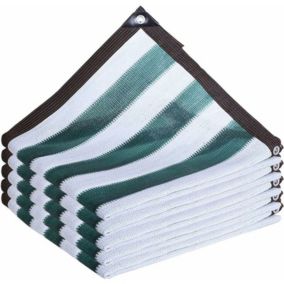 Voile d'ombrage rectangulaire parfaite, voile d'ombrage de jardin, résistante à 90 % aux UV, filet d'ombrage de pergola de balcon