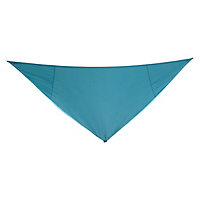 Voile d'ombrage triangle Blooma bleu biscay 360 cm