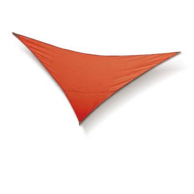Voile d'ombrage triangle Blooma Mahu rouge vegas 300 cm