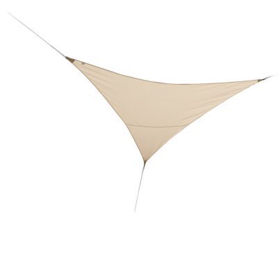 Voile D Ombrage Triangle Blooma Mahu Sable 300 Cm Castorama