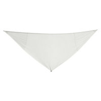 Voile d'ombrage triangle GoodHome blanc 300 cm