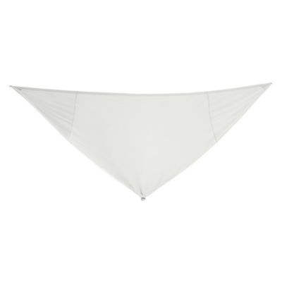 Voile d'ombrage triangle GoodHome blanc 300 cm