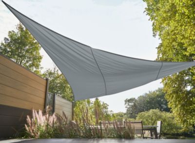 Voile d'ombrage triangle GoodHome griffin 500 cm