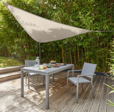 Voile d'ombrage triangle GoodHome peyote 300 cm