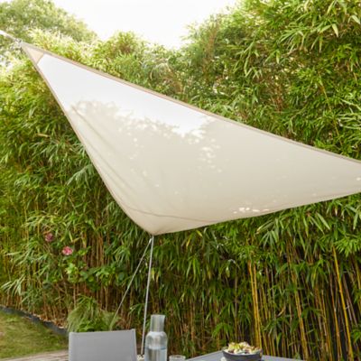 Voile d'ombrage triangle GoodHome peyote 300 cm