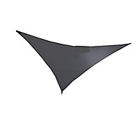 Voile d'ombrage triangle Morel ardoise 360 cm