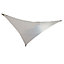 Voile d'ombrage triangle Morel taupe 360 cm