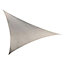 Voile d'ombrage triangle Morel taupe 500 cm