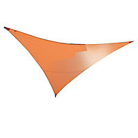 Voile d'ombrage triangle Morel terracotta 360 cm