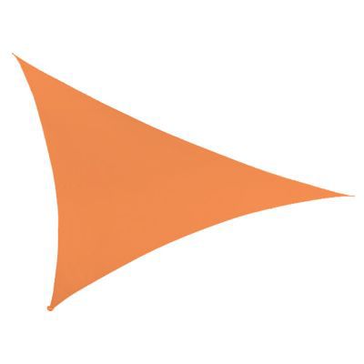 Voile d'ombrage triangle Morel terracotta 500 cm