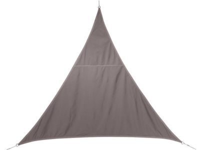 Voile d'ombrage triangulaire 2 x 2 x 2 m Curacao - Taupe - Hespéride