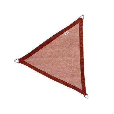 Voile d'ombrage triangulaire 500 x 500 x 500 cm - Terracotta - Nesling