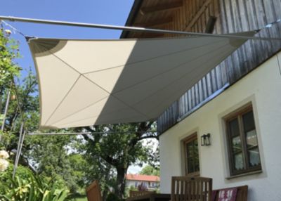 Voile d'Ombrage Triangulaire 5x5x5m Imperméable Cloud Solaria Maanta