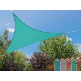 Voile d'ombrage triangulaire Flex 3,60 x 3,60 x 3,60 m - Lagon - Jardiline