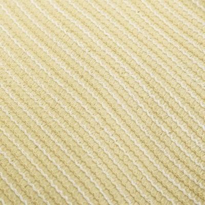 Voile d'ombrage - vidaXL - Beige - 2x3,5 m - Protection UV - Perméable à l'eau