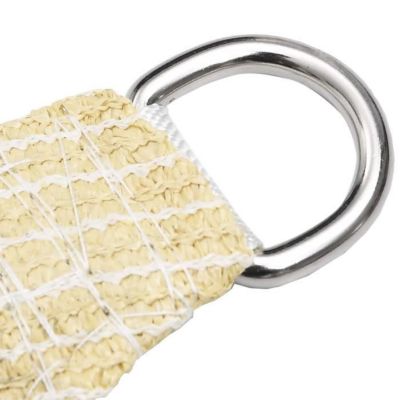 Voile d'ombrage - vidaXL - Beige - 2x3,5 m - Protection UV - Perméable à l'eau