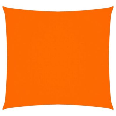 Voile de parasol tissu oxford carré 3,6x3,6 m orange vidaXL