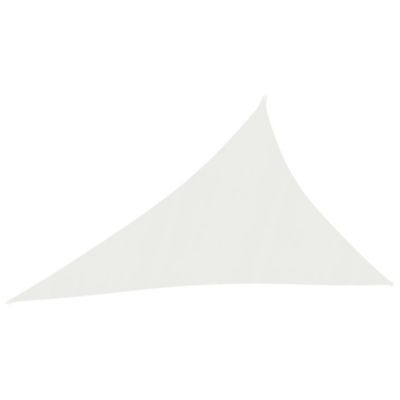 Voile toile d'ombrage parasol 160 gpar mètre carré blanc Helloshop26