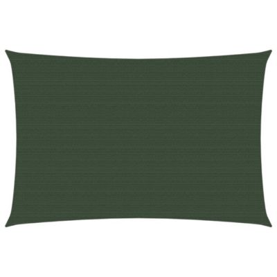 Voile toile d'ombrage parasol 160 gpar mètre carré vert Helloshop26
