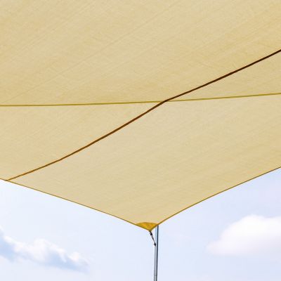 Voiles d'ombrage Ajourées Carré 4 X 4 Ivory,  EZ Breez