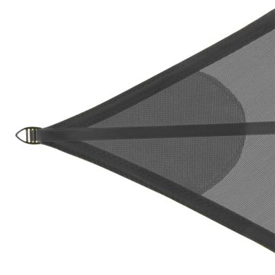Voiles d'ombrage Ajourées Rectangulaire 4 X 6 Graphite,  EZ Breez