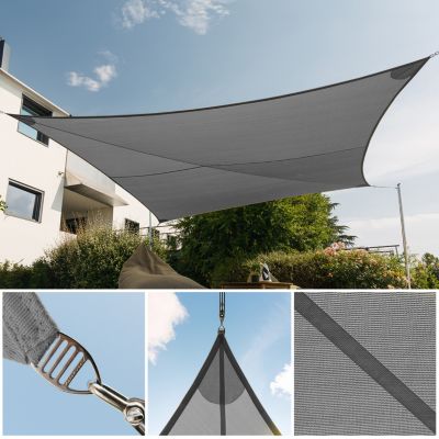 Voile D Ombrage Triangulaire 4x4x4
