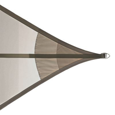 Voiles d'ombrage Imperméables Rectangulaire 3.5 X 5.5 Taupe,  EZ Breez