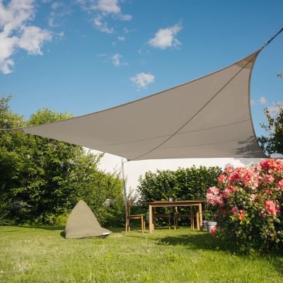Voiles d'ombrage Imperméables Rectangulaire 3.5 X 5.5 Taupe,  EZ Breez