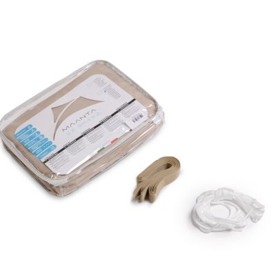 Voiles d'ombrage Imperméables Triangulaire 4X4X4 Beige,  EZ Breez