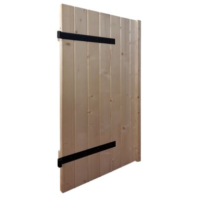 Volet battant bois naturel 80 x 115 cm, 1 vantail, Fortia