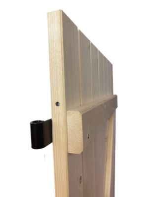 Volet battant bois naturel 80 x 95 cm, 1 vantail, Fortia