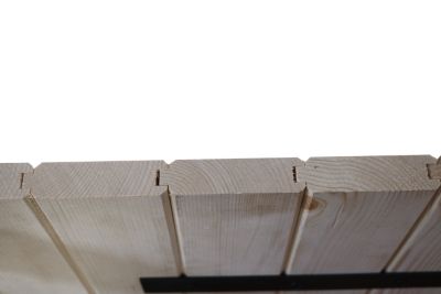 Volet battant bois naturel 90 x 105 cm, 2 vantaux, Fortia