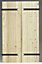 Volet battant sapin 1 vantail 80 x h.215 cm, ép.27 mm
