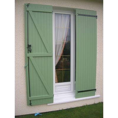 Volet battant sapin 2 vantaux 120 x h.215 cm